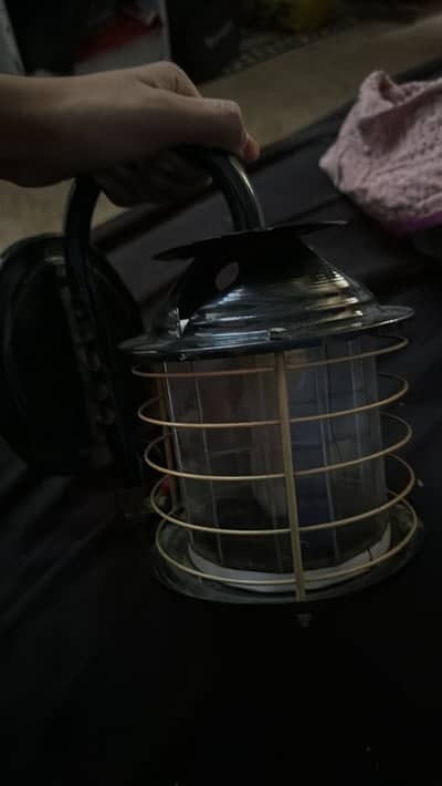 Rare Antique Gas Wall Lantern – Unique Heritage Piece