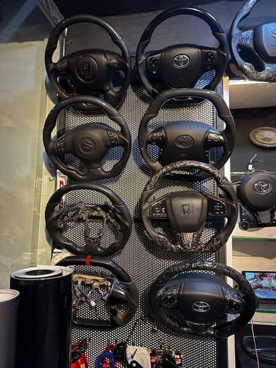 Power Steering  , carbon multimedia steering, side mirrors