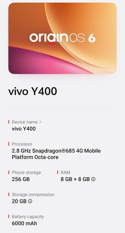vivo y400 5g