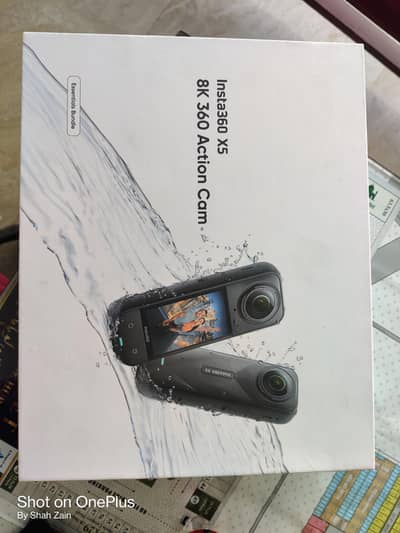 Insta360 ×5 (8k 360 action cam)