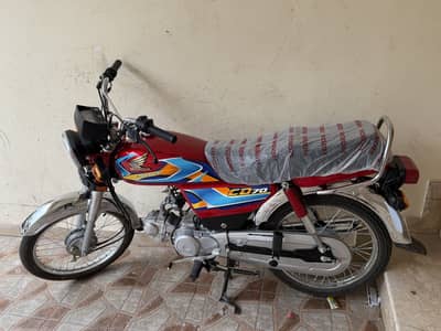 Honda cd 70 brand new bike