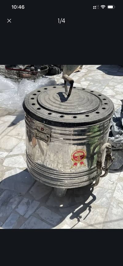 Tanoor for 4 rotie 5000 + Wooden wall cabinet 5000