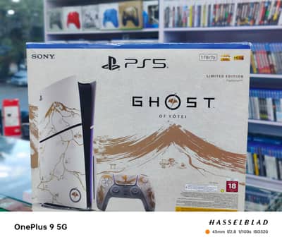 PS5 Slim Special Edition Ghost of Yotei | 1TB | Gaming Console | PS5