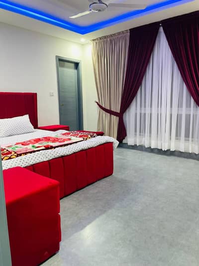 2bed ROM full furnished apartments available for short Time Bahria Town Islamabad