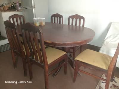 6 seater dining table for sale