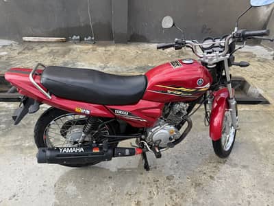 Yamaha YBZ 125 2020 model front gear