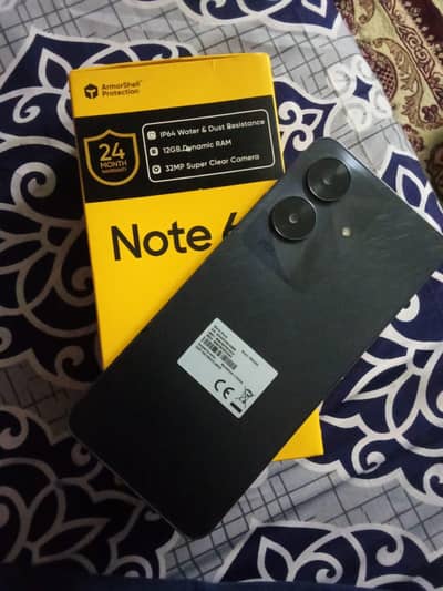 Realme Note 60 In warranty Complete box
