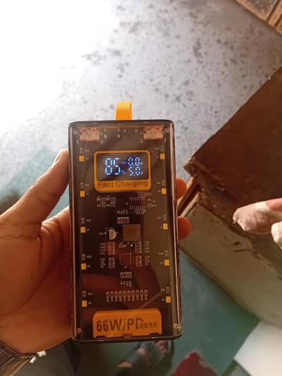 transparent power bank 20000 mah