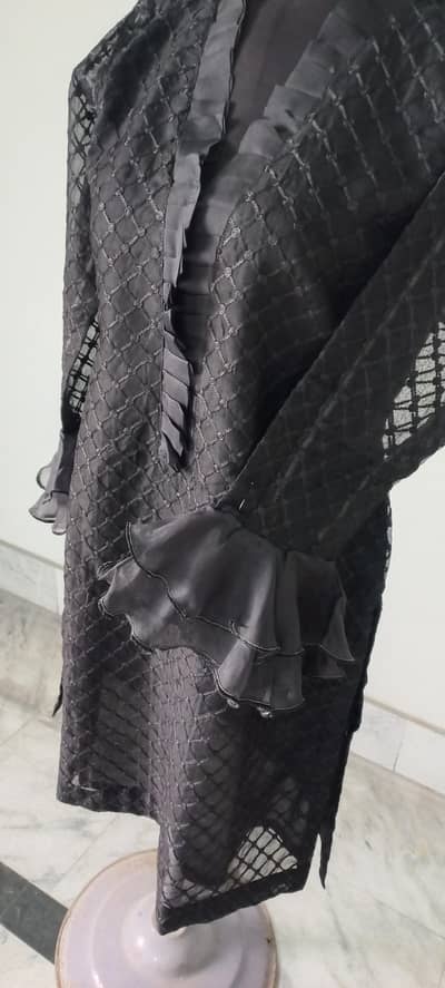 Black Organza shirt