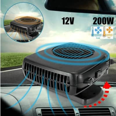 Portable 12V Car Heater Fan for Fast Heating and Windshield Defrostin