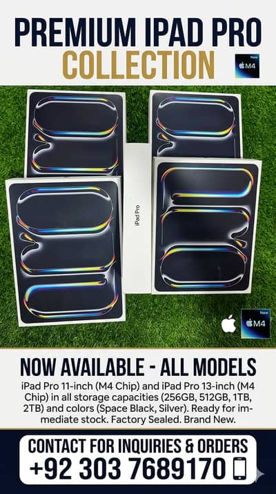 iPad Air M3 13-inch 1TB / iPad Pro M5 13-inch 256GB