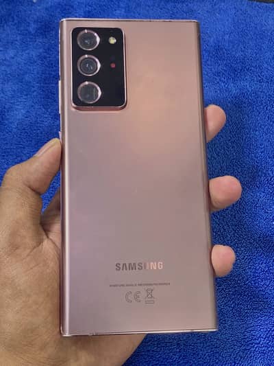 Samsung note 20 ultra PTA with box