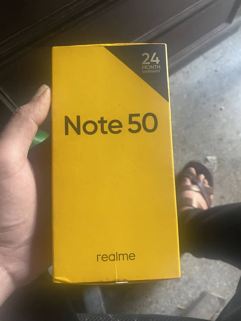 Realme note 50 0