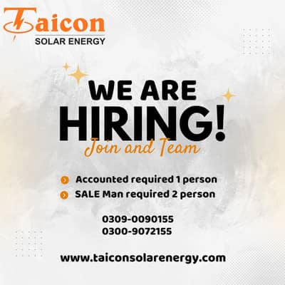 Accountant & SALE Man