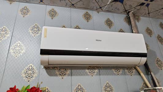 Haier ac 1 ton inverter 10/10 condition 7 session use