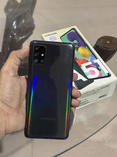 Samsung A51 6/128 gb touch change display original. Box