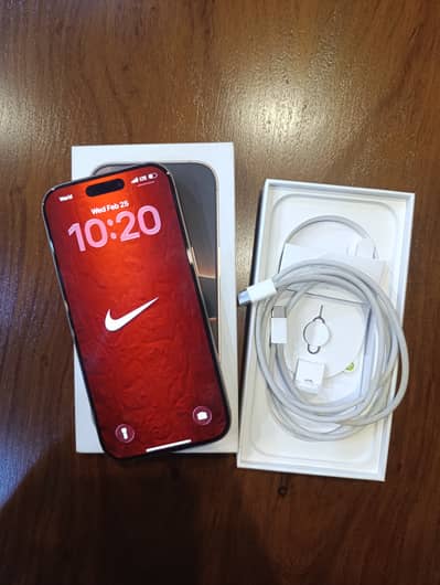 Iphone 16pro pta approved 256gb