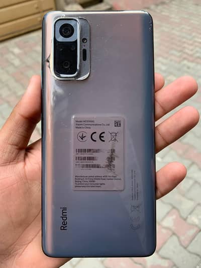 redmi note 10 pro with complete box urgent sale please only call
