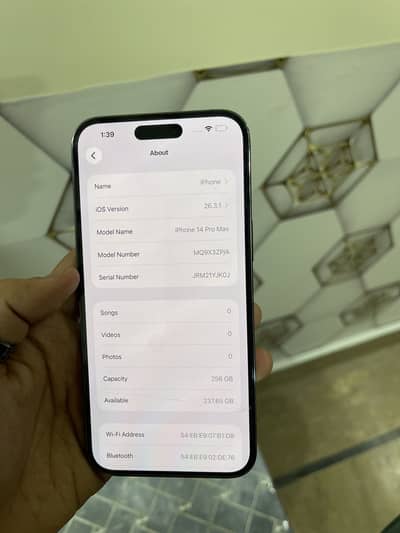 iphone 14 pro max 256 gb