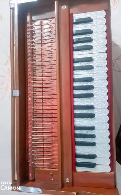 3 line (3 set) Indian Harmonium for sale