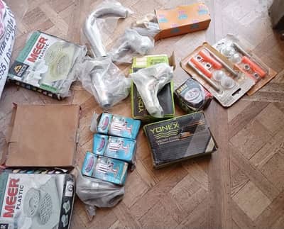 Different sanitary and other items