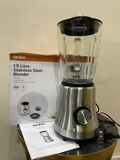 Anko 1.5 litre stainless steel blender