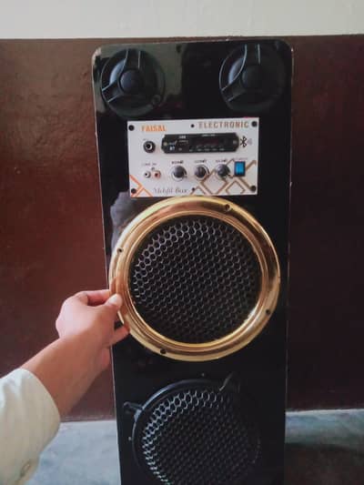 Faisal Electronics Mehfil Box Tower Speaker - Bluetooth/USB/Mic Suppo