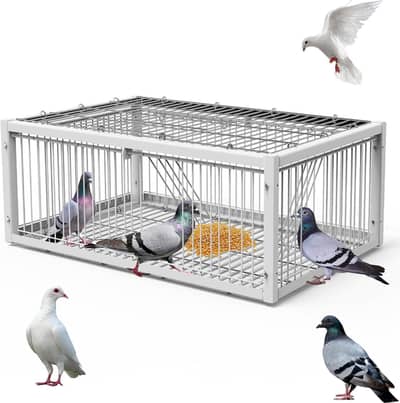 Birds Automatic trap Cage -  Heavy duty , escape proof cage for pigeon