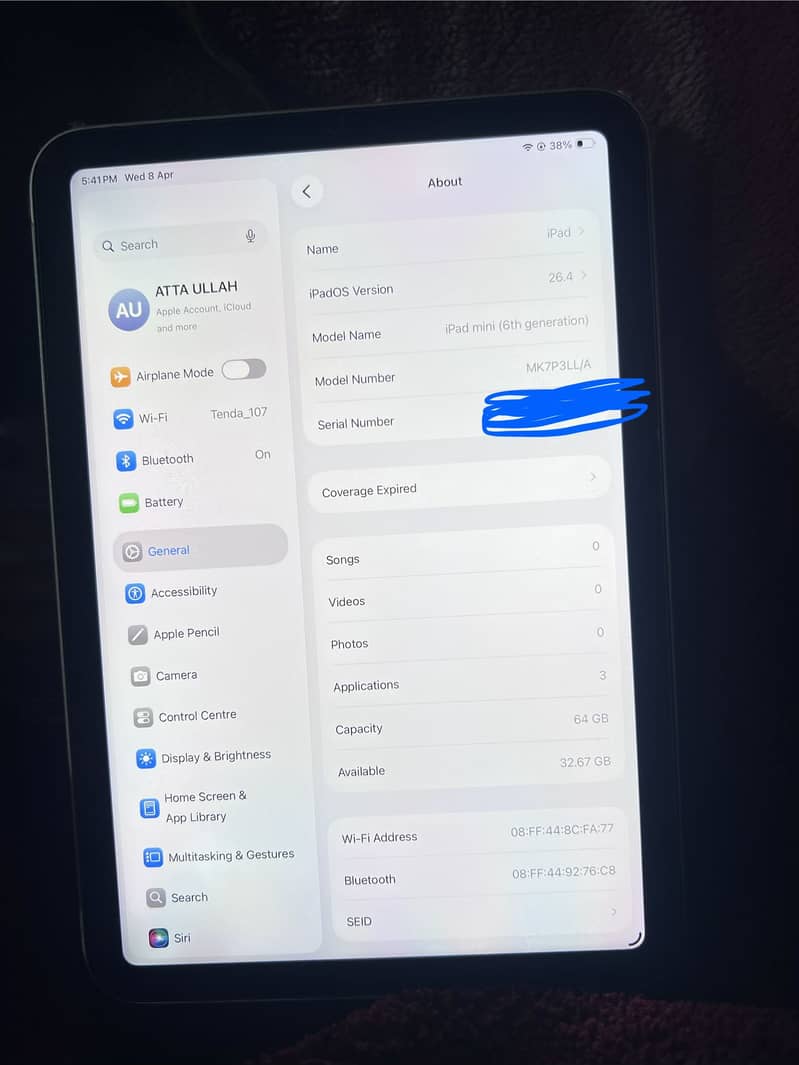 Ipad mini 6th generation 4