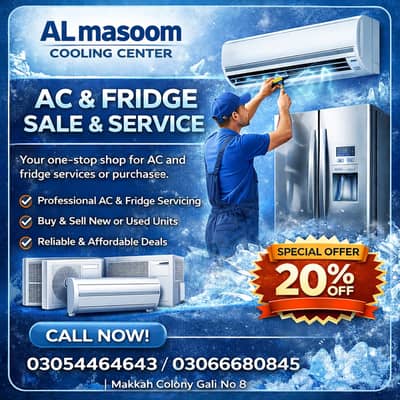 Professional AC Installation & Refrigerator Repair Services