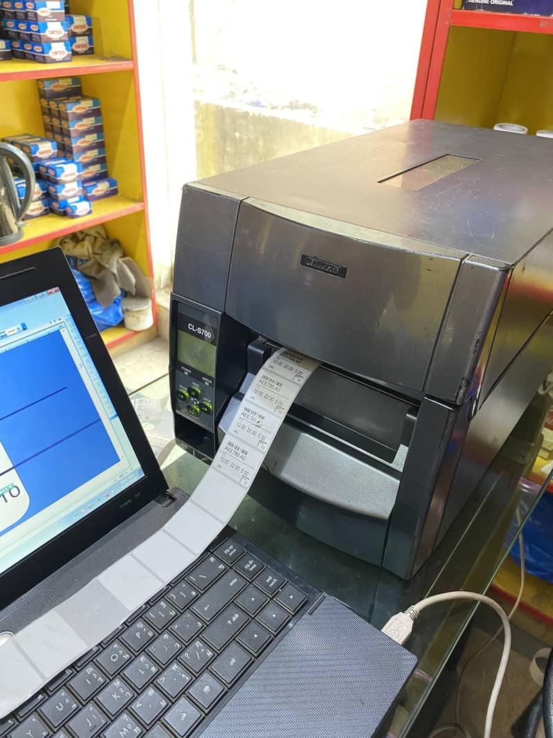 Citizen barcode printer 2