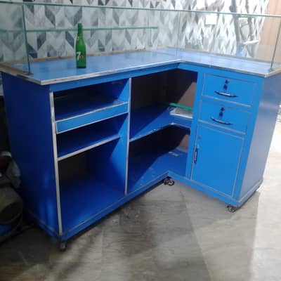 Mobile shop counter
