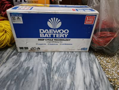 Daewoo DIB 180 used Battery  for sale