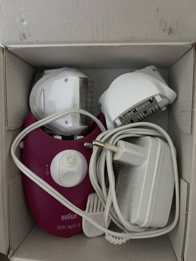 Braun silk epil-3 epilator