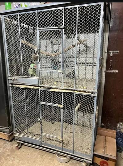 Big Cage For African Grey Macaw And Cockatoo