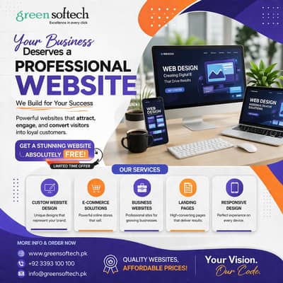 Website Development | Shopify | Wordpress Web Design l SEO | Graphic