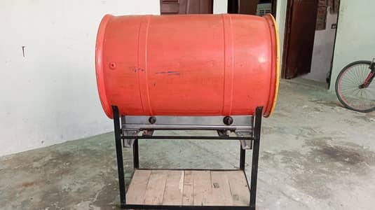 hand made peza maker and barbeque awan
