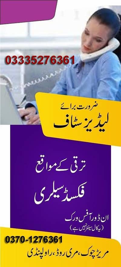 Female Staff Required