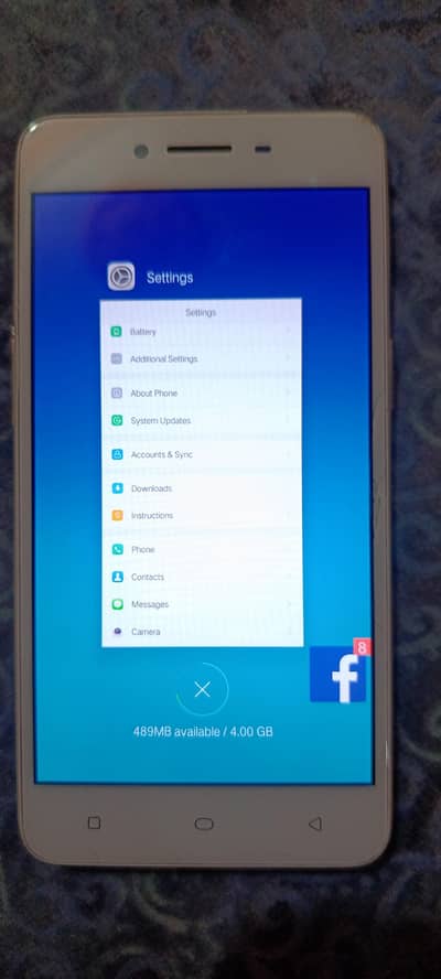 oppo mobile model a37m. 4.64. original condition.