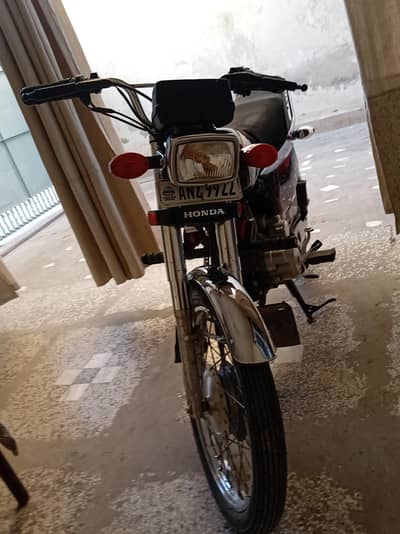 honda cg q25 with all original battery and all  genuine