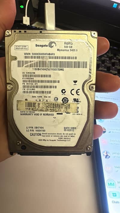 500 hard disk for sale Laptop