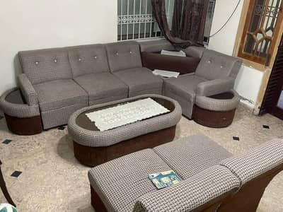 6 seat sofa set