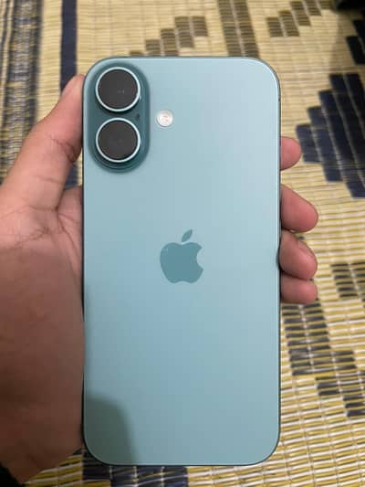 Iphone 16 teal green 128 gb