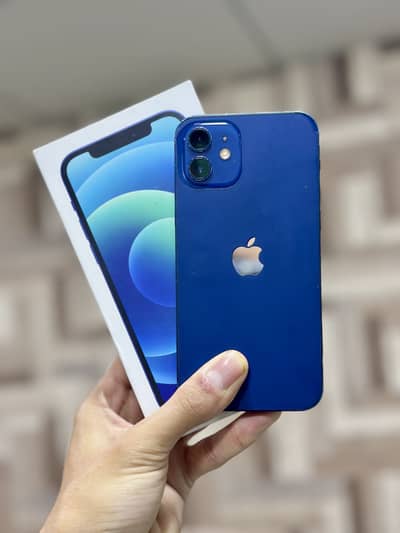 iPhone 12 non pta 128GB with box 89% battery health