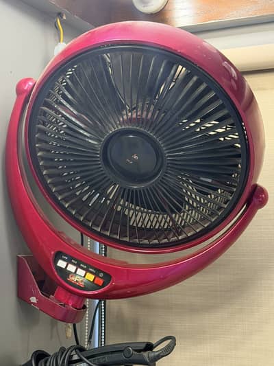 Pinkish Red Fans