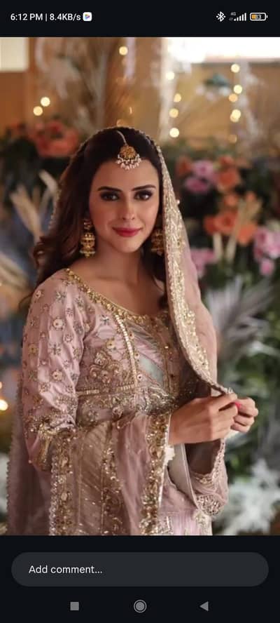 Mohsin Naveed Ranjha Nikkah Dress | For Sale | Gharara Shirt