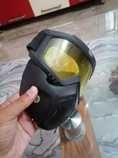 bike face goggle mask also new not used