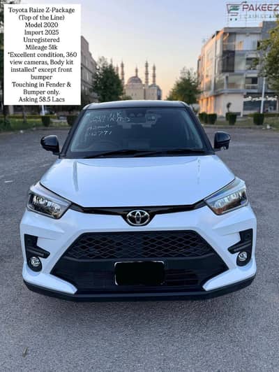 Toyota Raize Z package