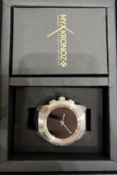 MyKronoz ZeTime Smartwatch – Hybrid (Original Hands + Smart Features)