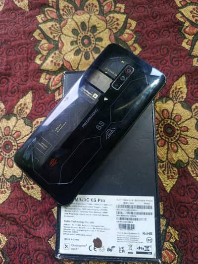 redmagic 6s pro 10/9 16gb/256gb dual sim official PTA approved